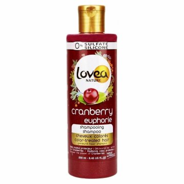 Šampón na farbené vlasy Lovea Nature Cranberry Euphorie (250 ml)