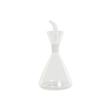 Olejnička DKD Home Decor Transparentná Borokremičité sklo 250 ml 9 x 9 x 18 cm