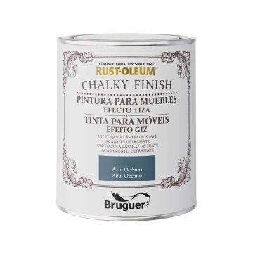 Farba Bruguer Rust-oleum Chalky Finish 5733886 Nábytky 750 ml Azul Océano