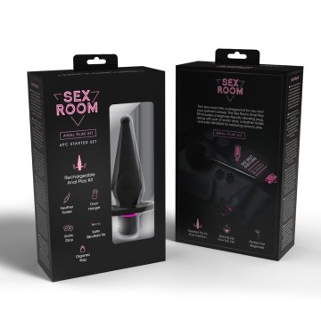 Masážny vibrátor na stimuláciu prostaty Dream Toys Sex Room Čierna