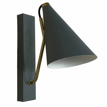 Stolná lampa DKD Home Decor Modrá Kov Zlatá (12 x 25 x 29 cm)