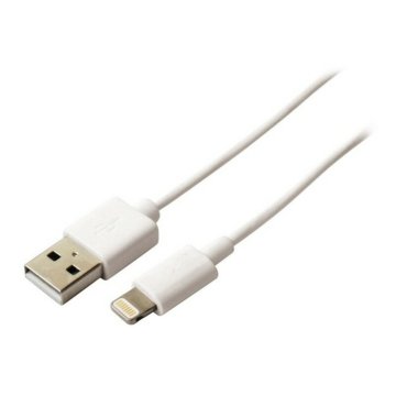 Kábel USB na Lightning Contact (1 m) Biela