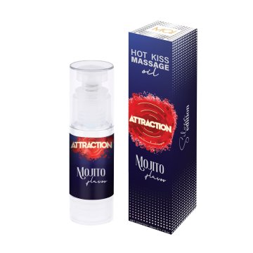 Erotický masážny olej Attraction 50 ml