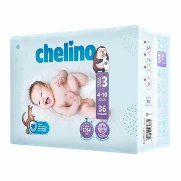 Jednorázové plienky Chelino (36 uds)