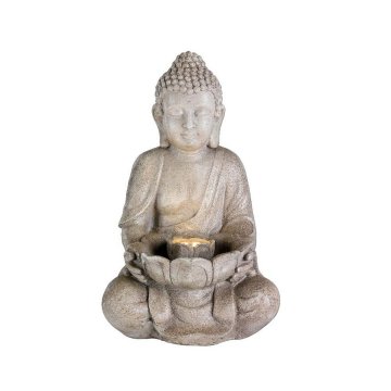 záhradná fontána Lumineo Buddha Keramický (28 x 29,5 x 45 cm)