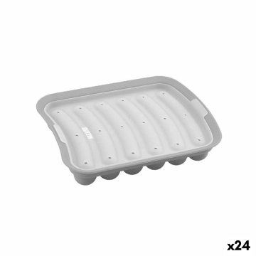 Sausage mould Quttin Mikrovlnnú Rúru Silikónové 17 X 18 cm (24 kusov)