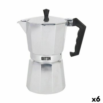 Moka Kanvica Quttin 9 Šálky Aluminium (6 kusov)