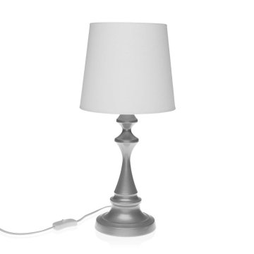 Stolná lampa Versa Gene Sivá 23 x 49 cm Kov