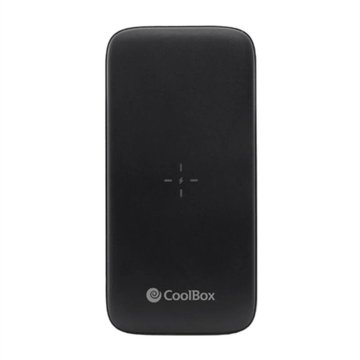 Powerbank CoolBox QI Čierna 10000 mAh