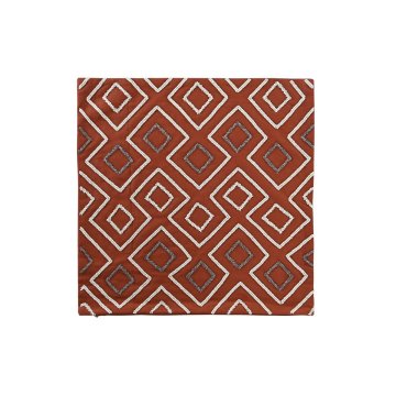 Poťah na vankúš DKD Home Decor Terakota Geometrický 50 x 1 x 50 cm