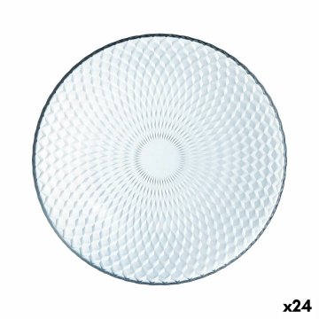 Dezertný tanier Luminarc Pampille Clear Transparentná Sklo (19 cm) (24 kusov)