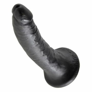 Čierne dildo v tvare penisu 18 cm Pipedream 12506