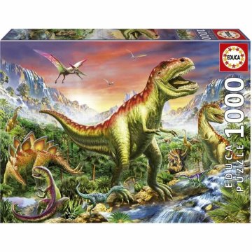 Puzzle Educa 1000 Kusy Dinosaurus