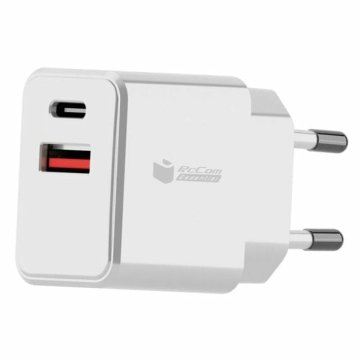 Stenová nabíjačka PcCom Essential Biela 20 W USB USB-C