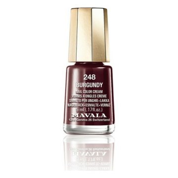 Lak na nechty Nail Color Cream Mavala 248-burgundy (5 ml)