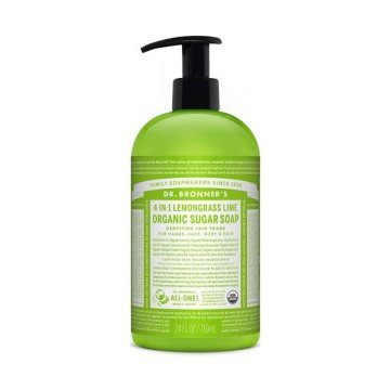 Tekuté mydlo Dr Bronner's Lemongrass Lime 710 ml