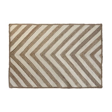 Koberec DKD Home Decor Scandi Biela Juta (160 x 230 x 1 cm)