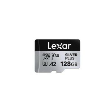 Micro SD karta Lexar LEXAR HIGH-PERFORMANCE SILVER PLUS 128 GB