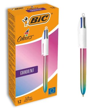 Pero Bic Gradient Viacfarebná 0,32 mm (12 Kusy)