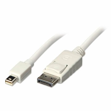 Kábel DisplayPort LINDY 41057 2 m Biela