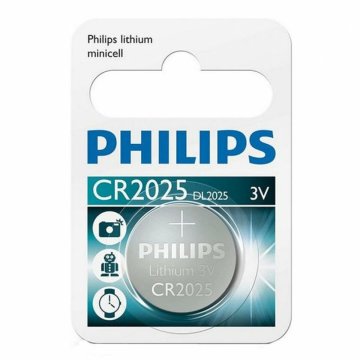 Gombíková lítiová batéria Philips CR2025P4/01B