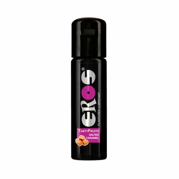 Lubrikačný gél na vodnej báze Eros Tasty Fruits Slaný karamel Karamelová 100 ml