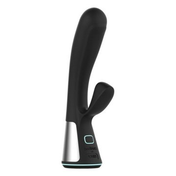 Vibrátor pre dvojicu Dual Stimulation Kiiroo Čierna (18 cm)