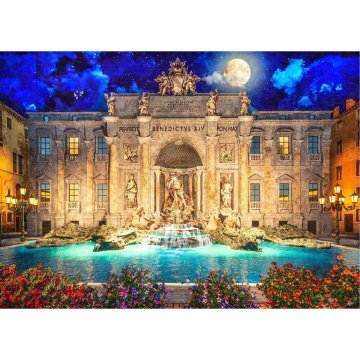 Puzzle Educa Fontana Di Trevi 1000 Kusy