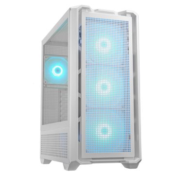 Počítačová skriňa ATX v prevedení midi-tower Cougar MX600 Rgb Biela