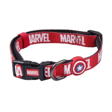 Psí obojok Marvel S/M Červená