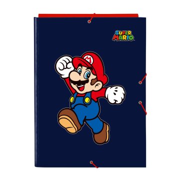 Prospekt Super Mario World Námornícka modrá A4