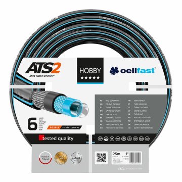 Hadica Cellfast Hobby Ats2 PVC 25 m Ø 25 mm 6 vrstiev