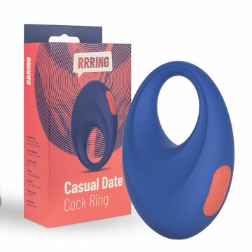 Gumených krúžkov na penis FeelzToys RRRING Casual Date Vibrator (31 mm)