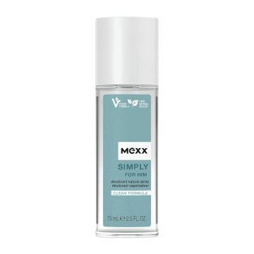 Sprejový dezodorant Mexx simply 75 ml