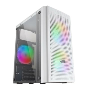 Počítačová skriňa ATX v prevedení midi-tower Mars Gaming MC300W Biela RGB