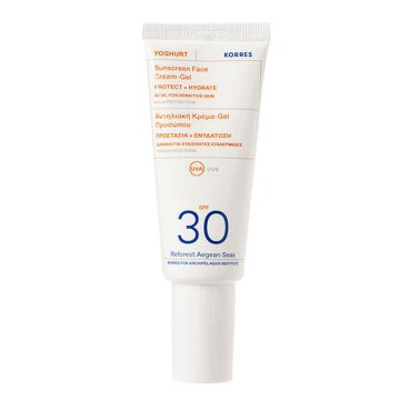 Krém na tvár Korres Spf 30 40 ml Jogurt