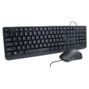 Klávesnica a myš Mobility Lab ML309415 AZERTY Čierna