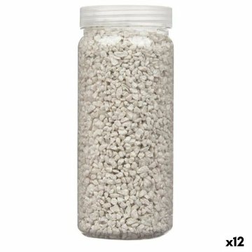 Ozdobné kamene Sivá 2 - 5 mm 700 g (12 kusov)