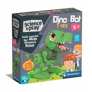 Stavebná hra Clementoni Dino Bot T-Rex 20 x 20 x 6 cm