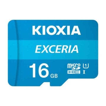 Pamäťová karta Micro SD s adaptérom Kioxia Exceria UHS-I Trieda 10 Modrá