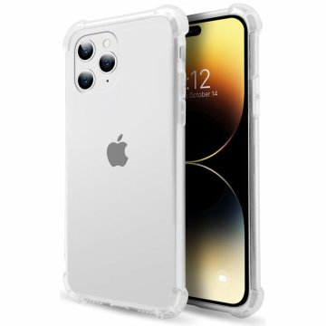 Puzdro na mobil PcCom iPhone 14 Pro Viacfarebná Transparentná Apple