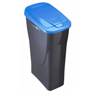 Odpadkový kôš na recyklovanie Mondex Ecobin Modrá S vrchnákom 25 L