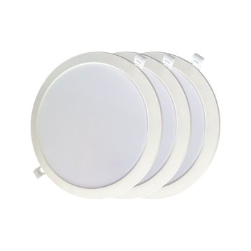 LED podsvietenie EDM 31567 18 W Ø 22 x 3,2 cm 3 kusov (6400 K)