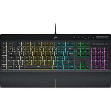 Herná klávesnica Corsair K55 RGB PRO AZERTY