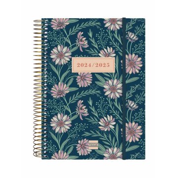 Agenda Finocam Daisy Viacfarebná A5 15,5 x 21,2 cm 2024-2025