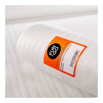 Pena Fun&Go 1,2 x 10 m Polyetylén Biela 1 mm