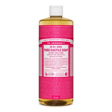 Tekuté mydlo Dr Bronner's 945 ml Ruží