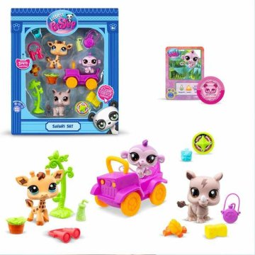 Playset Bandai Littlest Pet Shop SAFARI 8 Kusy