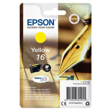 Originálne atramentové náplne Epson 16 Žltá