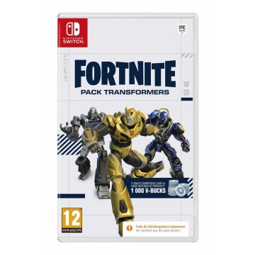 Videohra pre Switch Fortnite Pack Transformers (FR) Sťahovací kód